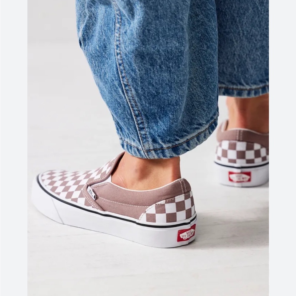 VANS WOMEN'S CLASSIC SLIP ON SHOES - ANTLER